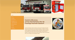 Desktop Screenshot of ffw-ebendorf.com
